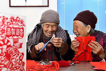 China-shandong-ältere Menschenleben (CN)