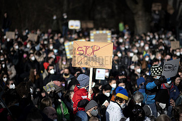 Demonstration against Russian Invasion of Ukraine