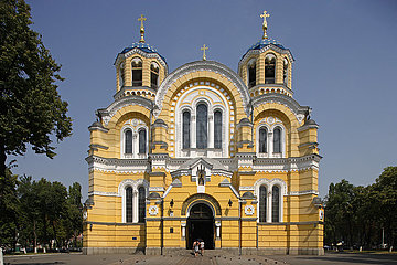 Ukraine. Kiew. Saint Wladimir Cathedral.
