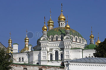 Kiew-Pechersk Lavra  Fruthry-Kirche  benannt nach dem ehrwürdigen Vaters Anthony und Theodosius  19. Jahrhundert  Kiew  Ukraine
