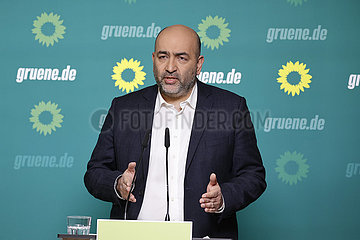 Pressekonferenz der Gruenen  7. Maerz 2022