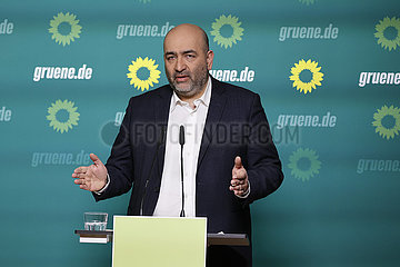 Pressekonferenz der Gruenen  7. Maerz 2022