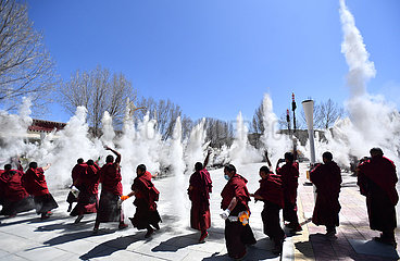 China-Tibet-Xigaze-Kloster-Ceremonial-Event (CN)