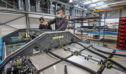 Brennstoffzellenfabrik Cummins Hydrogenics  Herten  Nordrhein-Westfalen  Deutschland  Europa