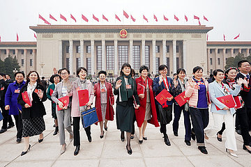 (Zwei Sitzungen) China-Peking-NPC-jährliche Sitzungstreffen (CN)