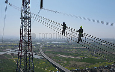 China-Anhui-Chizhou-Power-Übertragungsprojekt-Überholung (CN)
