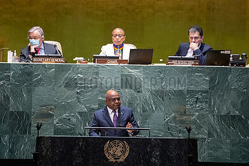 UN-General-Assembly-Präsident-Kommission zum Status der Frauen-66. Sitzung
