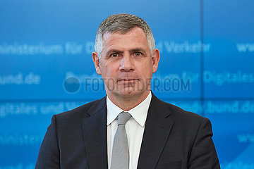 Berlin  Deutschland - Stephan Krenz  Vorsitzender der Geschaeftsfuehrung der Autobahn GmbH des Bundes.