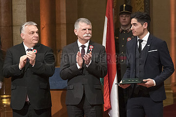 Ungarn-Budapest-Verleihungszeremonie