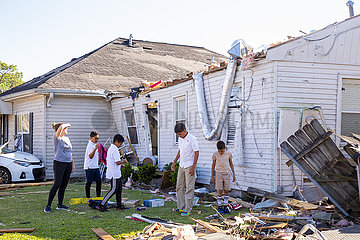 U.S-Louisiana-New Orleans-Tornado-Aftermath