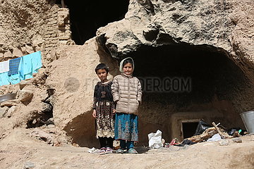 AFGHANISTAN-BAMIYAN-CAVE DWELLERS
