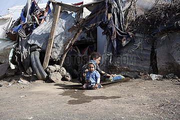 Jemen-Sanaa-IDP-Lager