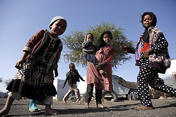 Jemen-Sanaa-IDP-Lager