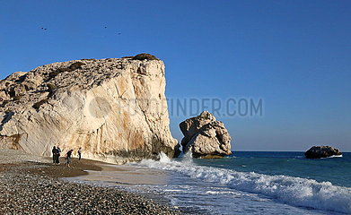 Zypern-Paphos-Tourismus-Aphrodite-Rock