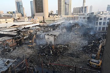 Kuwait-Kuwait City-Market-Fire-After