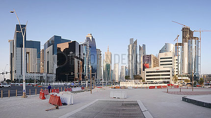 Doha  Katar  Stadtansicht