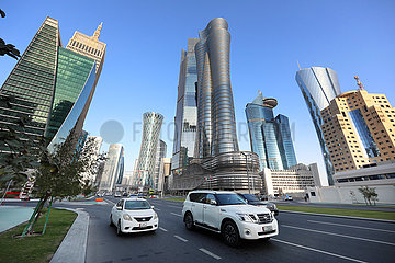 Doha  Katar  Stadtansicht