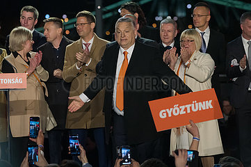 Ungarn-Budapest-parlamentarische Wahlen-Ergebnisse