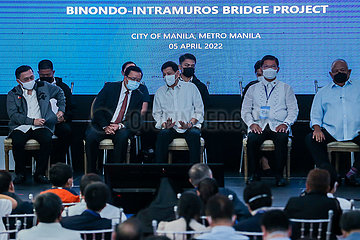 Philippines-Manila-China-Gifted Bridge-Enthüllung