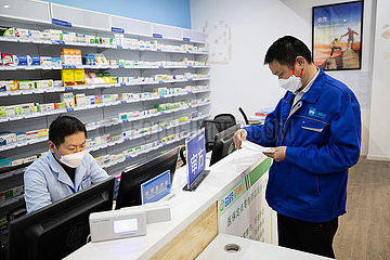 China-Shanghai-Medizin-Lieferung (CN)