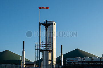 Deutschland  Heidenau - Biogasanlage