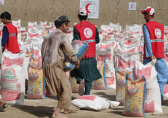 Afghanistan -Kunduz-Food-Hilfe-Distribution