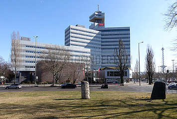 Berlin  Deutschland  Fernsehzentrum des Rundfunk Berlin-Brandenburg rbb am Theodor-Heuss-Platz