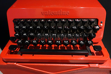 Helsinki  Finnland  Schreibmaschine Valentine