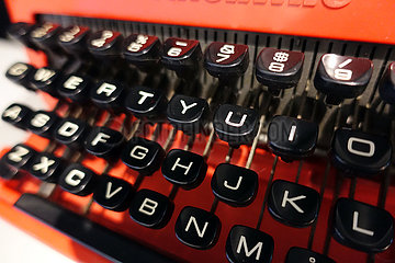 Helsinki  Finnland  Tastatur der Schreibmaschine Valentine
