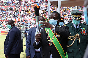 Simbabwe-Bulawayo-Unabhängigkeitstag-Feiern