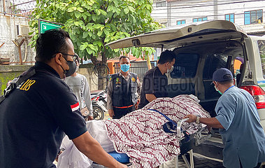 Indonesien-Südkalimantan-Collapse-Opfer