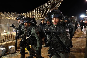 Midste-jerusalem-alte Stadtpolizei