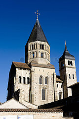 France. Saône-et-Loire (71). Cluny Abbey