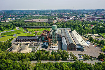 Jahrhunderthalle  Westpark  Bochum  Nordrhein-Westfalen  Deutschland