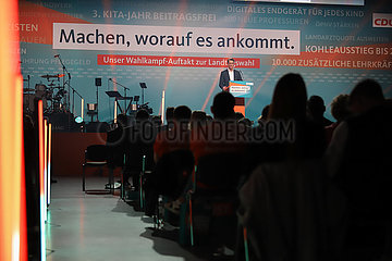 Landtagswahl: Wahlkampfauftakt der CDU-NRW in Düsseldorf