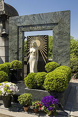 Frankreich. Paris (75) 18. Arrondissement  Montmartre Cemetery. Grab von Dalida