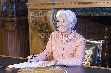 Präsidentin der Europäischen Zentralbank Christine Lagarde