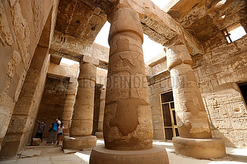 Ägyptisch-luxor-historische Denkmälertourismus
