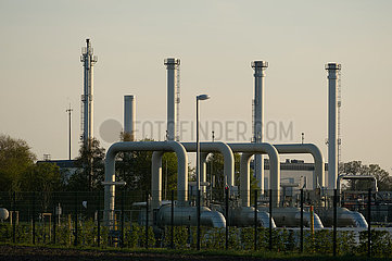 Deutschland  Rehden - Erdgasspeicher Rehden  Kapazitaet von ca. 4 Milliarden Kubikmeter  groesster Erdgasspeicher Westeuropas