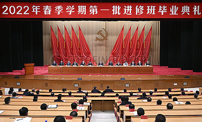 China-Chen XI-CPC Schulabschluss Zeremonie (CN) China-Chen XI-CPC Schulabschlussverzerrung (CN)