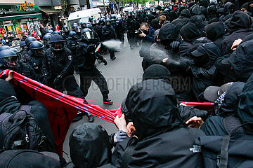 Spannungen beim Revolutionären 1. Mai in Berlin