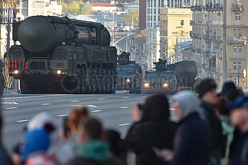 Russland-Moskau-Victory Day-Parade-Reherschaft
