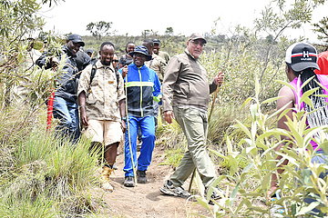 Kenia-Mt. Longonot National Park-Tourismus