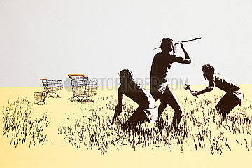 The Mystery of Banksy - An Unauthorized Exhibition - TROLLEY HUNTERS