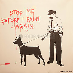 The Mystery of Banksy - An Unauthorized Exhibition - STOP ME BEFORE I PAINT AGAIN