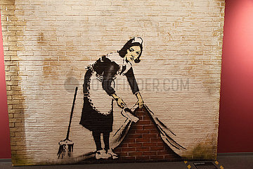 The Mystery of Banksy - An Unauthorized Exhibition - ENGLISH MAID