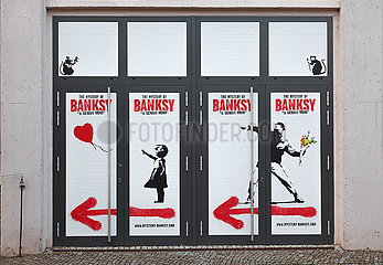 The Mystery of Banksy - An Unauthorized Exhibition - Entrance Area to the Exhibition