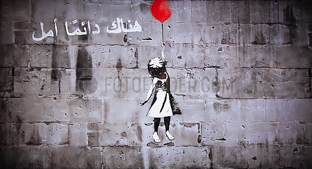 The Mystery of Banksy - An Unauthorized Exhibition - GIRL WITH BALLOON