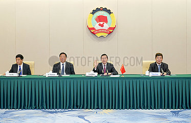 China-Beijing-liu Qibao-Trinidad und Tobago-Meeting (CN)