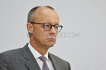 Pressekonferenz nachn der Landtagswahl in Schleswig-Holstein   Konrad-Adenauer-Haus  9. Mai 2022